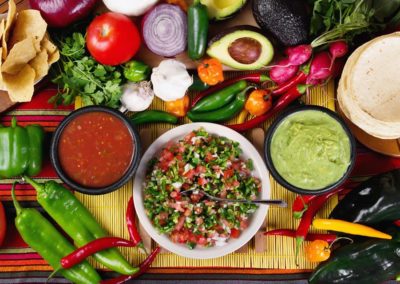 Ingrédients de la cuisine mexicaine - La Sandia Toulouse- Cuisine Mexicaine