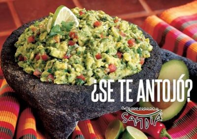 Guacamole - La Sandia Toulouse- Cuisine Mexicaine