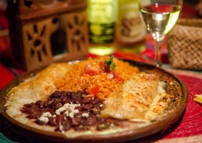 Enchiladas - La Sandia Toulouse- Cuisine Mexicaine