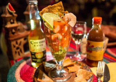 Cocktail de camarones - La Sandia Toulouse- Cuisine Mexicaine